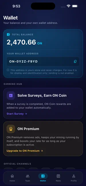 ON Network screenshot 2