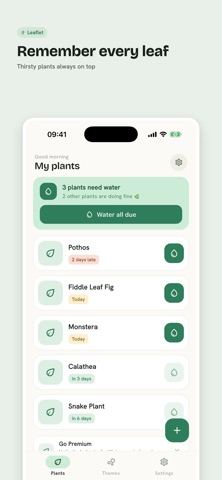 Leaflet: Plant Care & Watering Screenshot 1 of 7