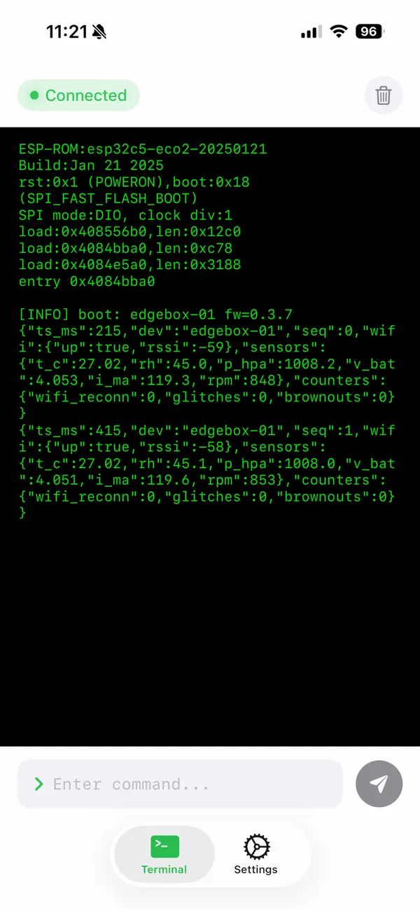 #1. QuickPort Terminal (iOS) โดย: Mira Labs EOOD