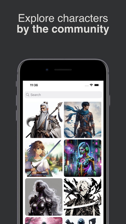 #3. Character Art (iOS) Podle: Kawaii