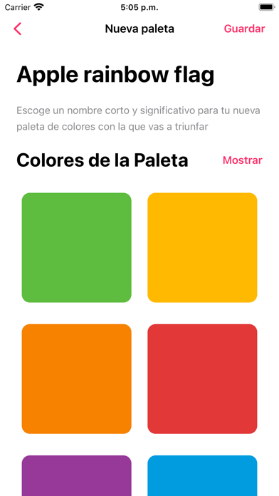Palettte Screenshot