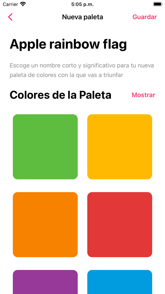 #2. Palettte (iOS) By: Adolfo Vera Blasco