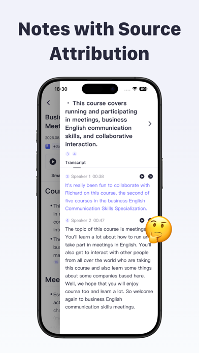 Spark: AI Note Taker, Summary Screenshot 4 of 6