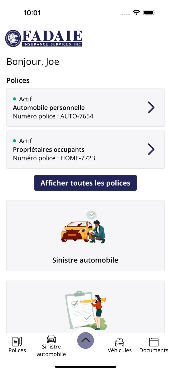 Screenshot #2 pour Fadaie Insurance Services