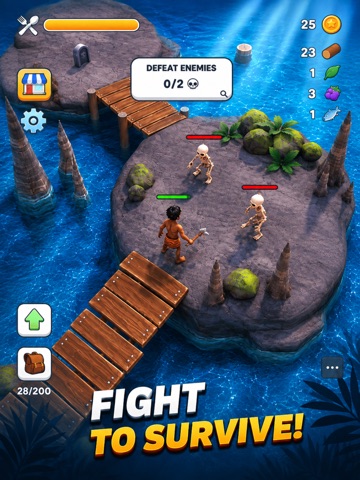 Caveboy: Primal Island iPad screenshot