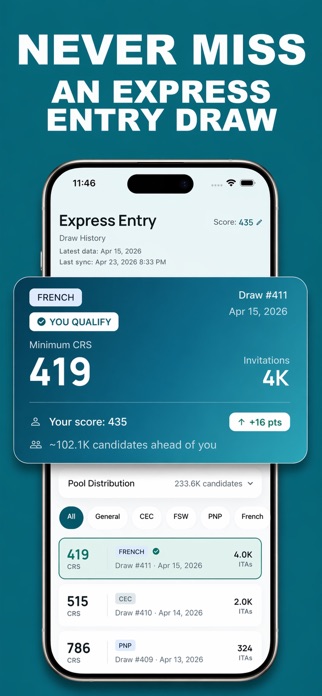 Canada Visa & PR Tracker Screenshot 2 of 6