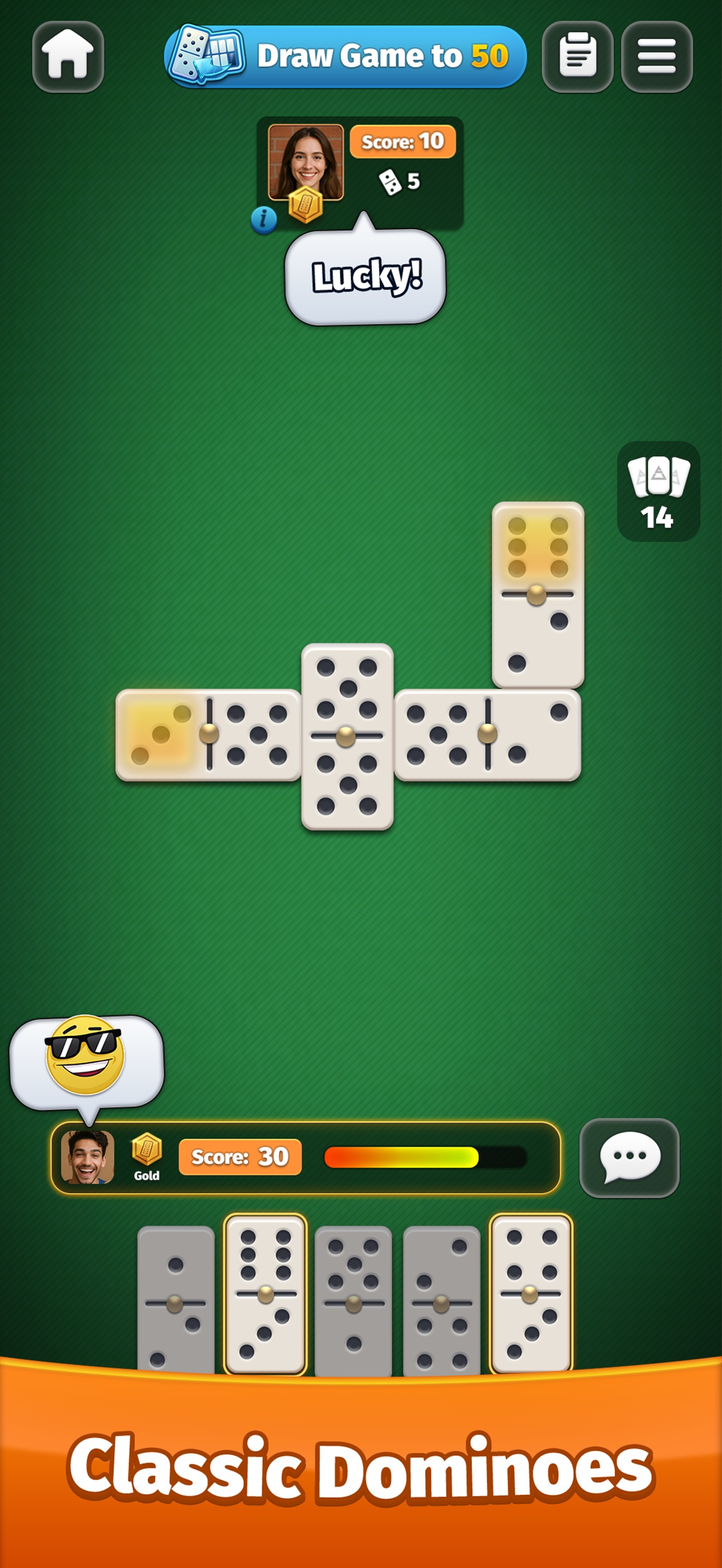 Domino online - play dominoes!