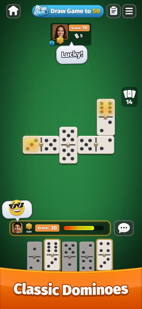 Dominó Online: Juego Clásico screenshot 1