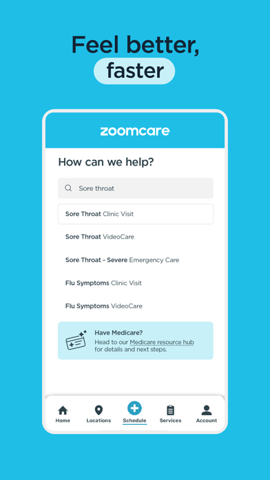 ZoomCare Screenshot