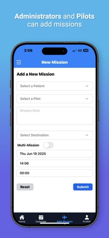 Mission Scheduler screenshot