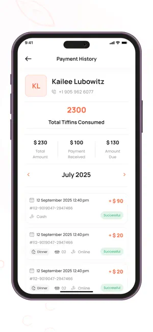 TiffinTap screenshot 1