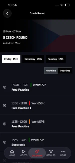 WorldSBK screenshot 4