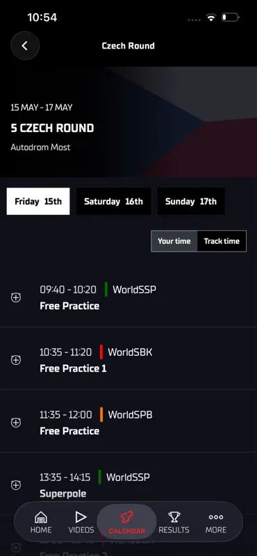 WorldSBK screenshot 4 of 7