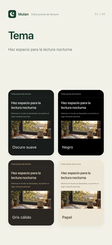 Mulan: Dark Mode for Safari screenshot 2 of 6
