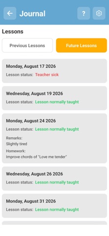 MusicScoodle Teachers iPhone screenshot