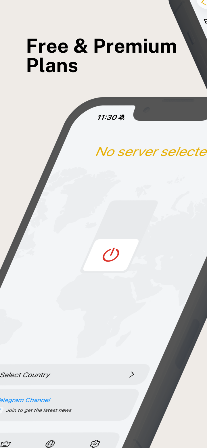 Pegasus VPN: Sharing & Safety screenshot 1