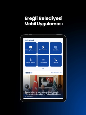 Ereğli Belediyesi iPad screenshot 9