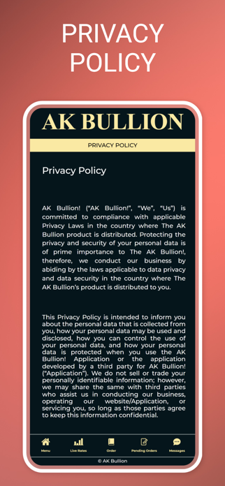 AK Bullion Screenshot 9 of 9