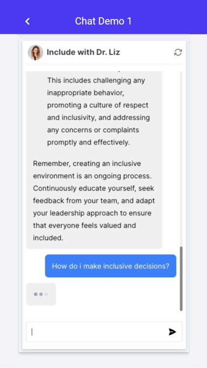 IncludeChat with Dr. Liz screenshot-3