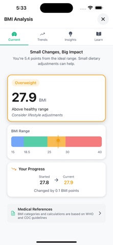Weight Tracker: Body & BMI screenshot