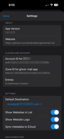 Ghost Mail screenshot