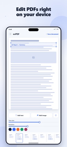 evPDF: 16-in-1 PDF Tools Screenshot 7 of 8