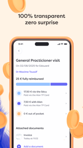 Alan Health Insurance screenshot