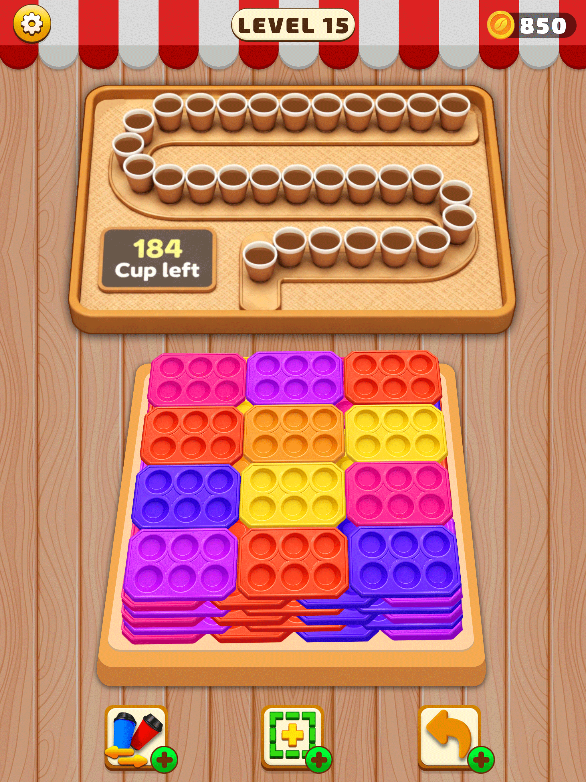 Coffee Color Jam: Sorting Game screenshot 7