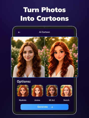 Fotorix: AI Photo Editor iPad screenshot