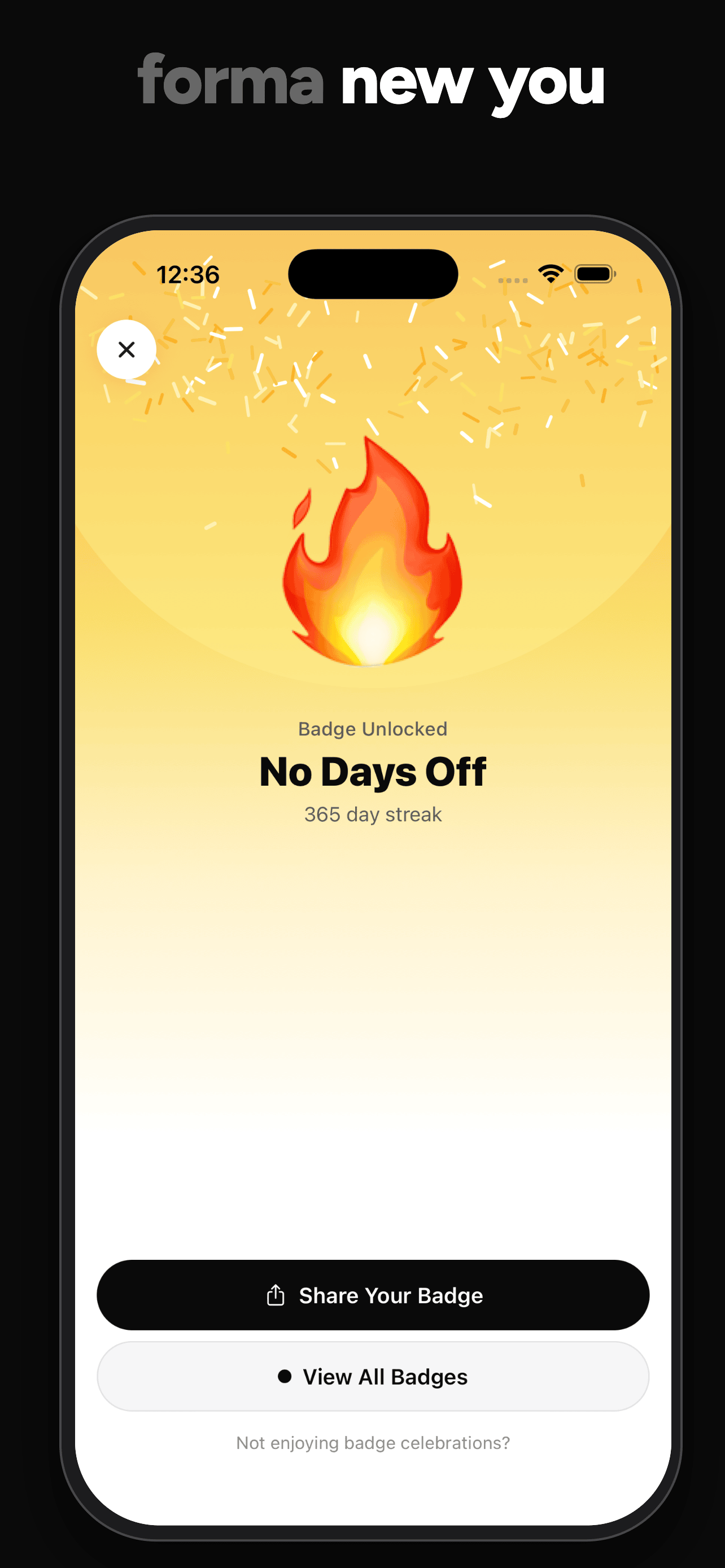 Forma: Nutrition & Fitness screenshot 7