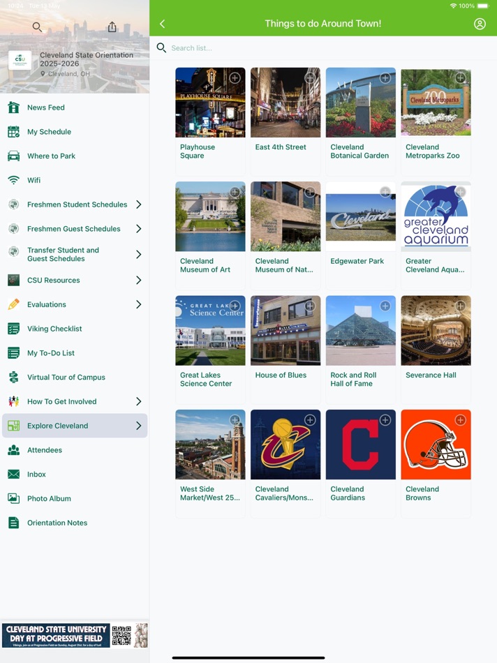 #3. Cleveland State Orientation (iOS) 由: Cleveland State University