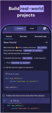 Simzy: Learn to Code/Program screenshot