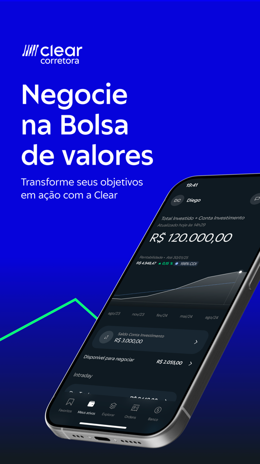#1. Clear (iOS) Von: Clear Corretora de Titulos e Valores Mobiliarios S.A.