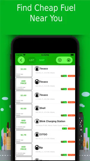 CheapFuel: Gas Prices & EV iPhone Screenshot 5
