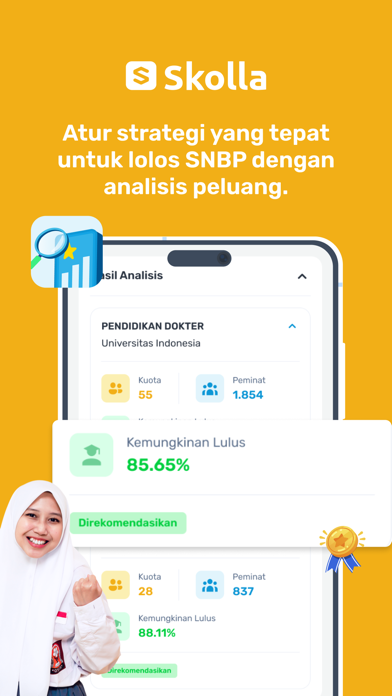 Skolla: Bimbel SD-SMA & UTBK Screenshot