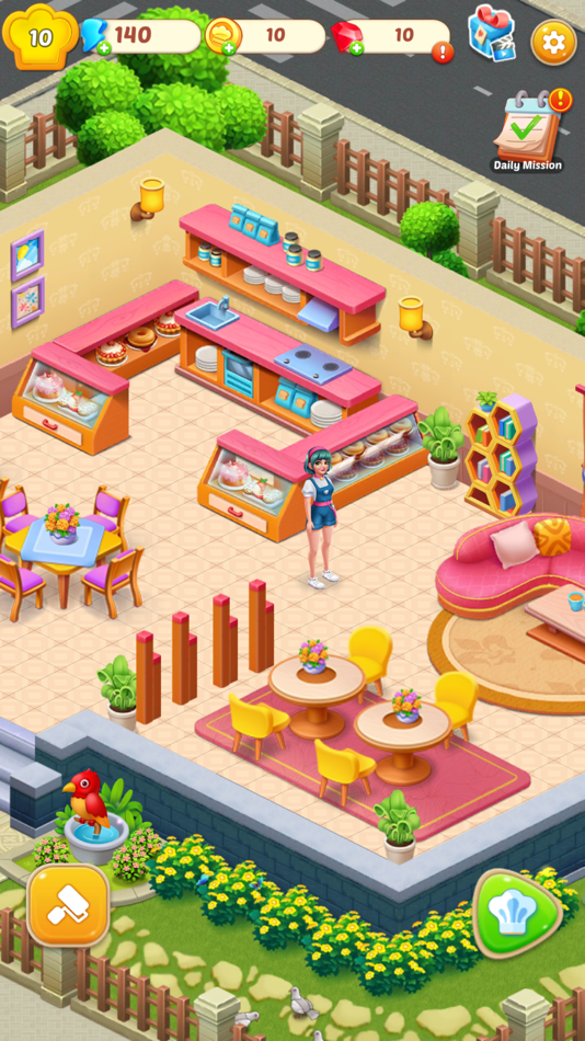 #5. Cuisine Story: Merge & Decor (iOS) 来自: NGUYEN MINH .LTD