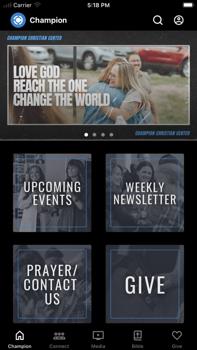 Champion Christian Center Screenshot