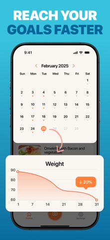 My Plate - Calorie Counter iPhone screenshot