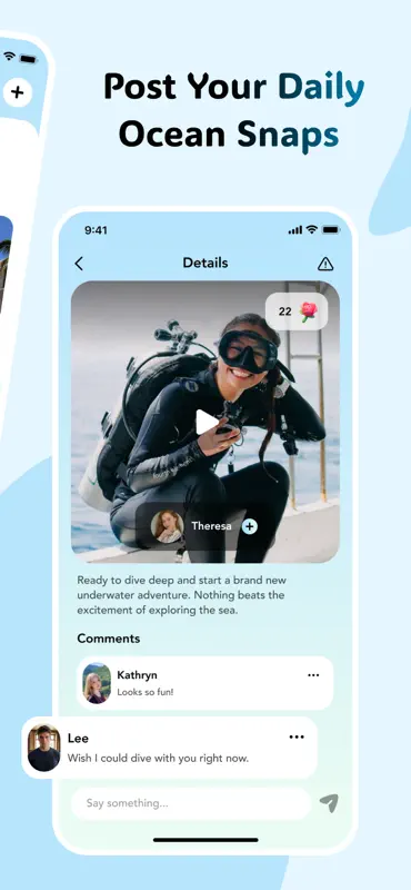 Sleek: Online Social & Diving screenshot 3 of 4