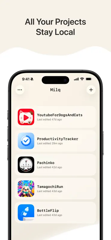 Milq AI: Mobile App Builder screenshot 4 of 9