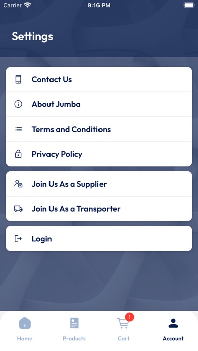 Jumba Mobile Screenshot