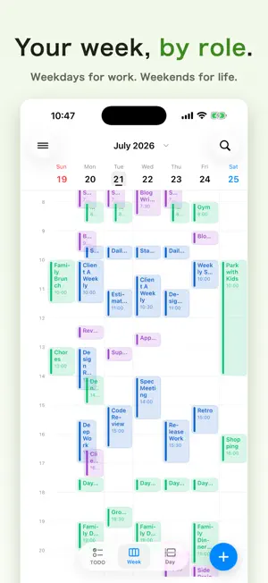 Calendoc: Parallel Calendars screenshot 2