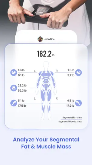Captura de pantalla de RENPHO Health en iPhone 4