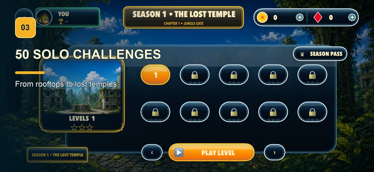 Screenshot 3 of City Monkey: Rooftop Duels