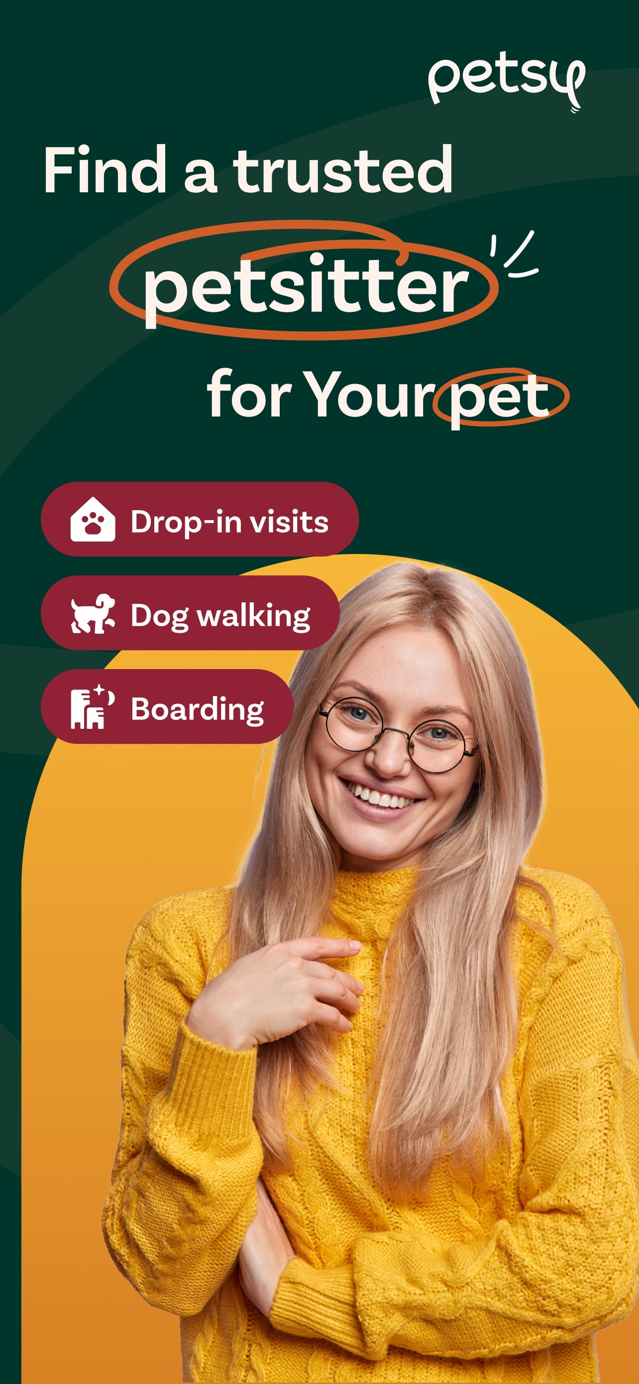 Petsy: find local petsitters