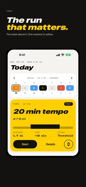 Fasta: Running Coach screenshot 1