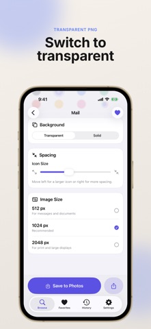 App screenshot