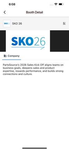 PartsSource SKO screenshot
