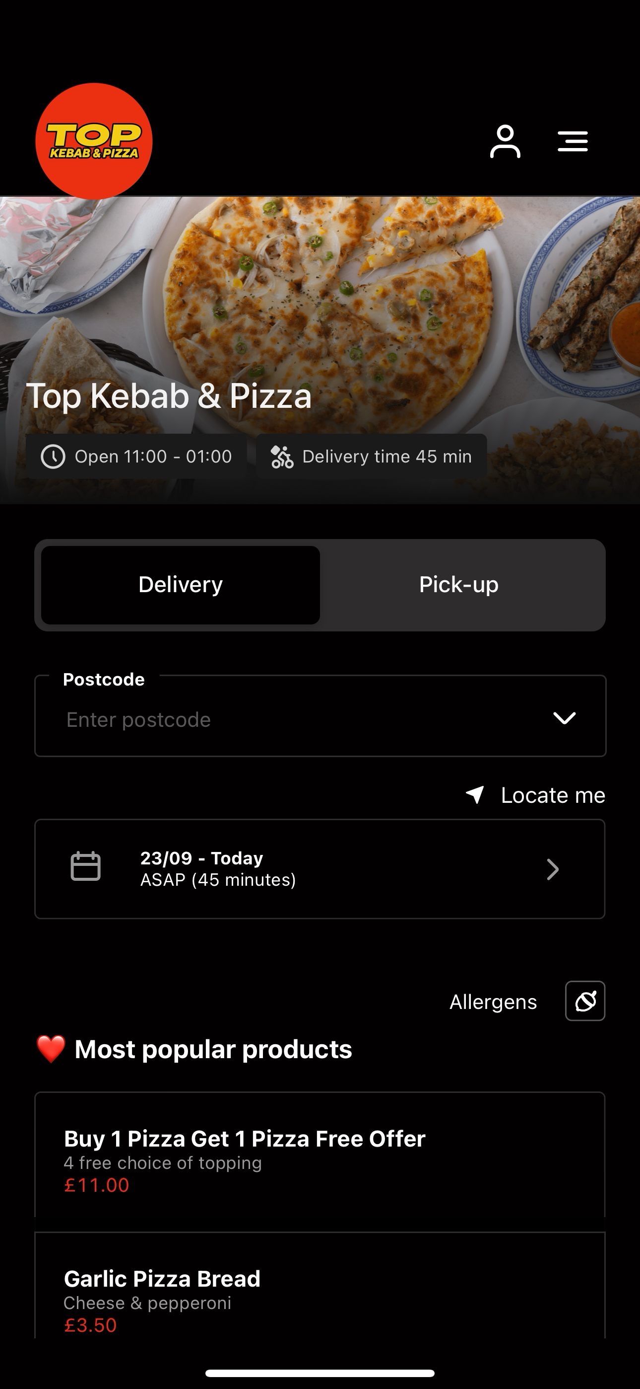 Top Kebab & Pizza screenshot 3