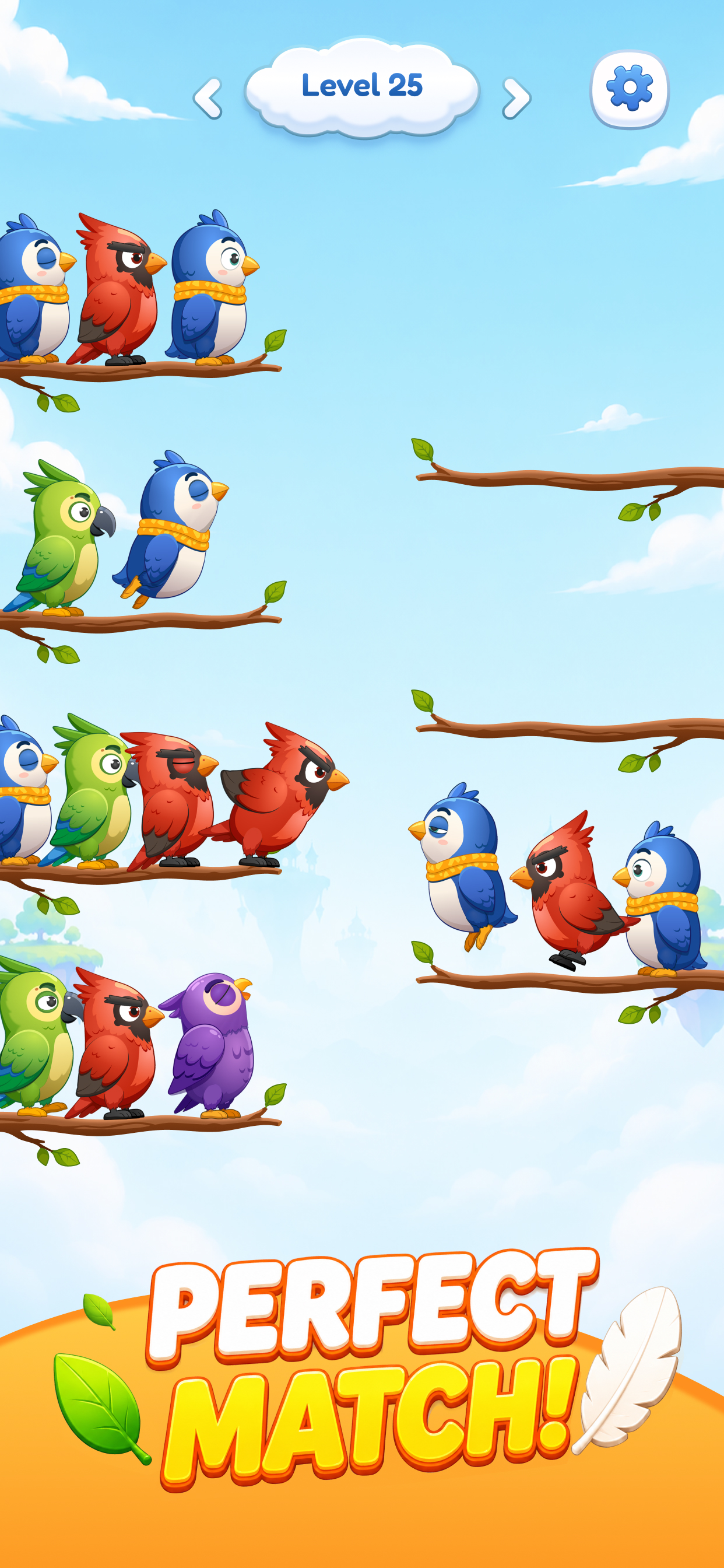 Bird Sort: Color Match screenshot 5